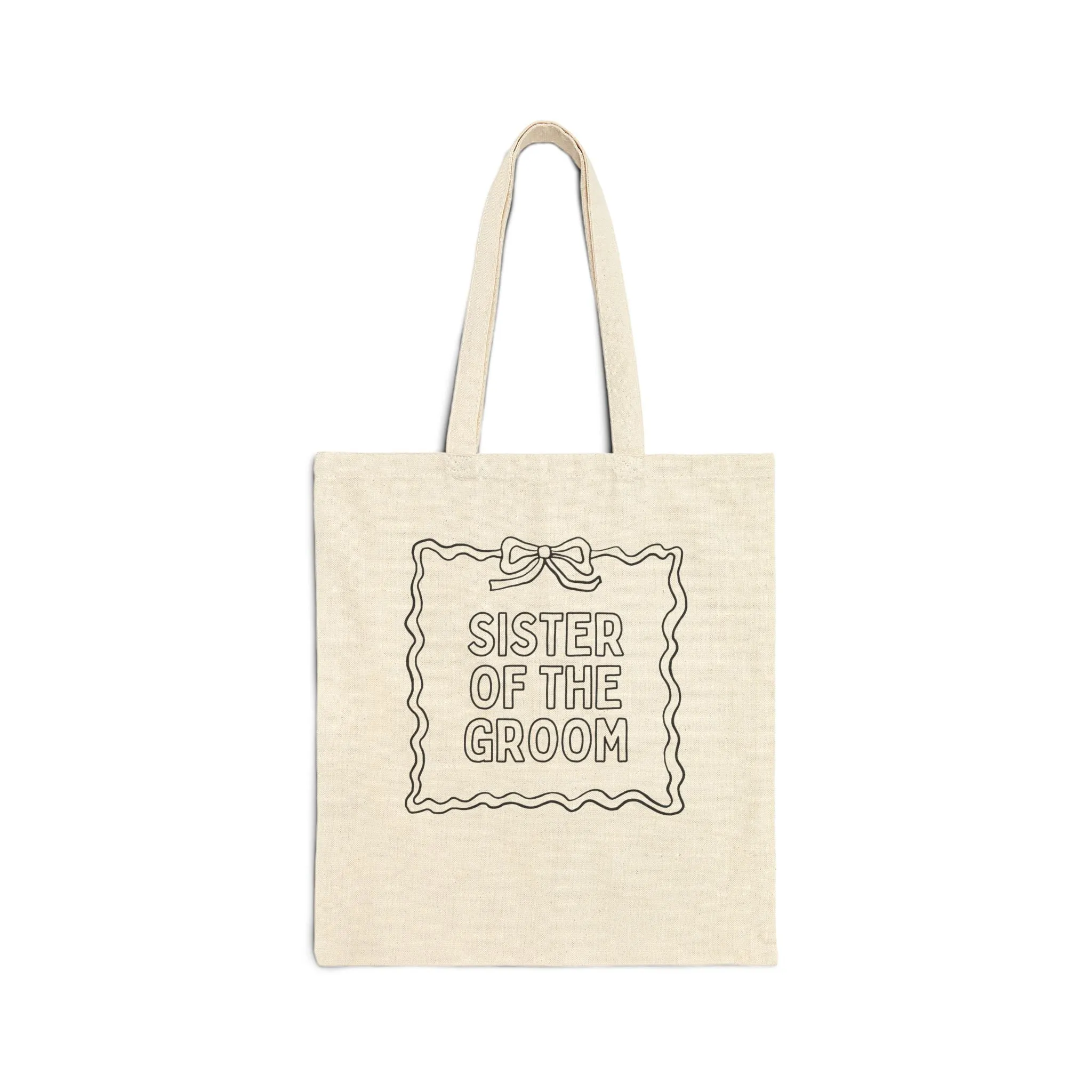 Crafty Bachelorette Tote: Sister of the Groom