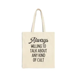 Cult History Tote Bag