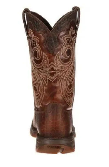 Durango Lady Rebel Women's Steel Toe EH Brown Pull On Western Boot RD3315