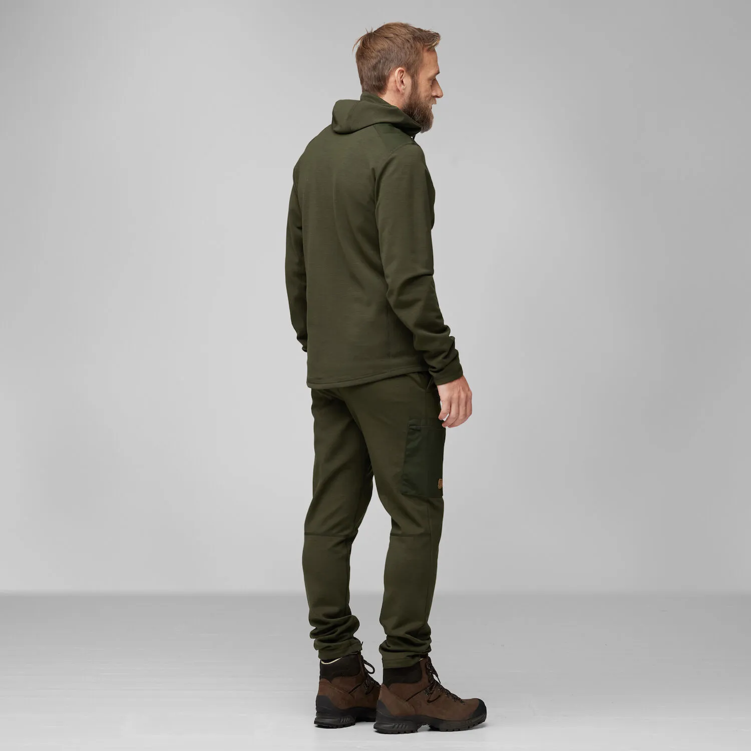 Fjällräven Men&#x27;s Keb Fleece Hoodie Deep Forest | Buy Fjällräven Men&#x27;s Keb Fleece Hoodie Deep Forest here | Outnorth