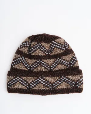 GEO BEANIE BROWN