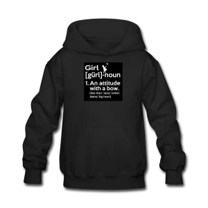 Girl Definition Kids' Hoodie For Girls