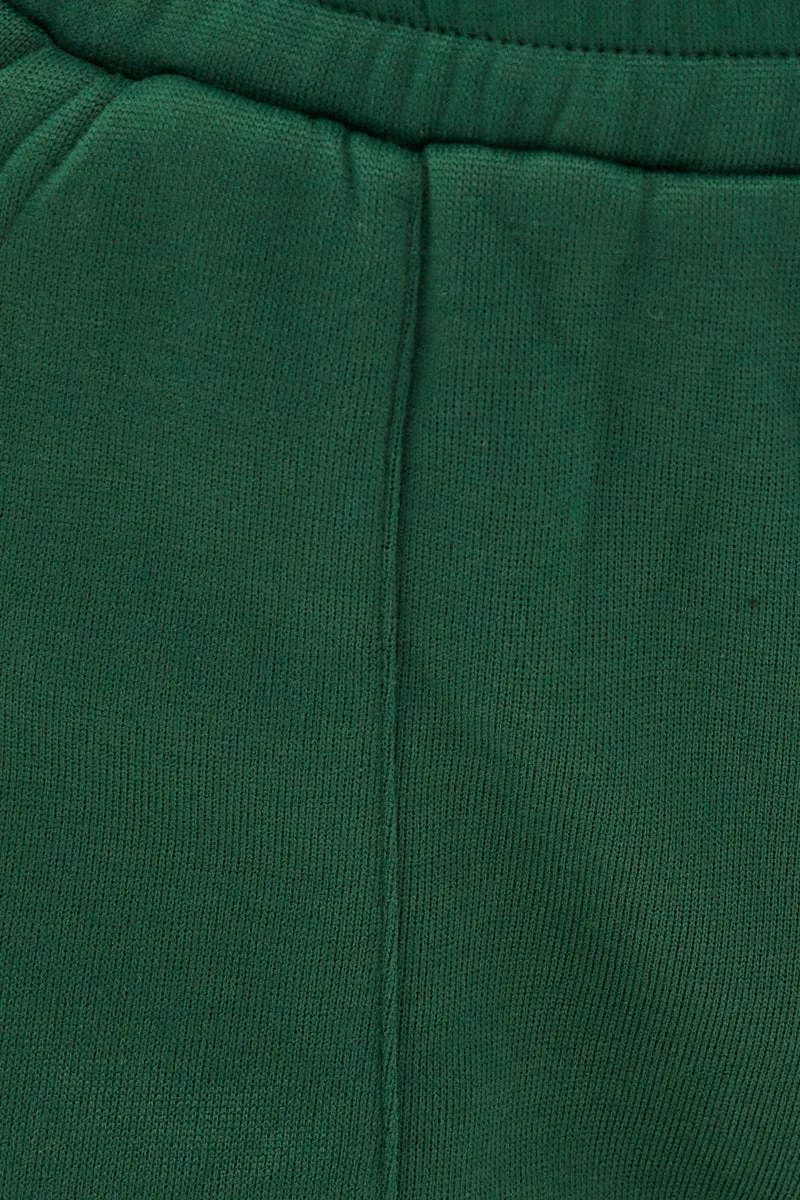 Green Sweater Shorts