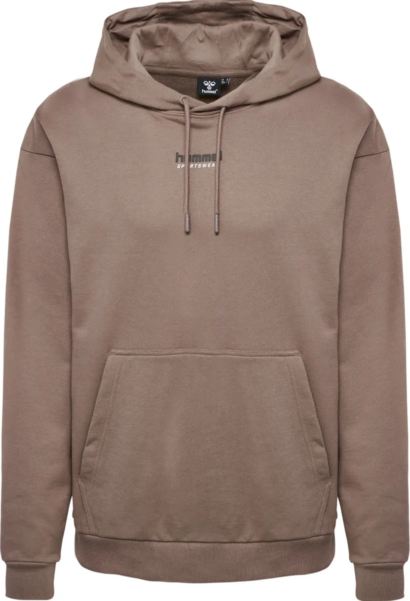 Hummel Men&#x27;s hmlLGC Nate Hoodie Iron | Buy Hummel Men&#x27;s hmlLGC Nate Hoodie Iron here | Outnorth