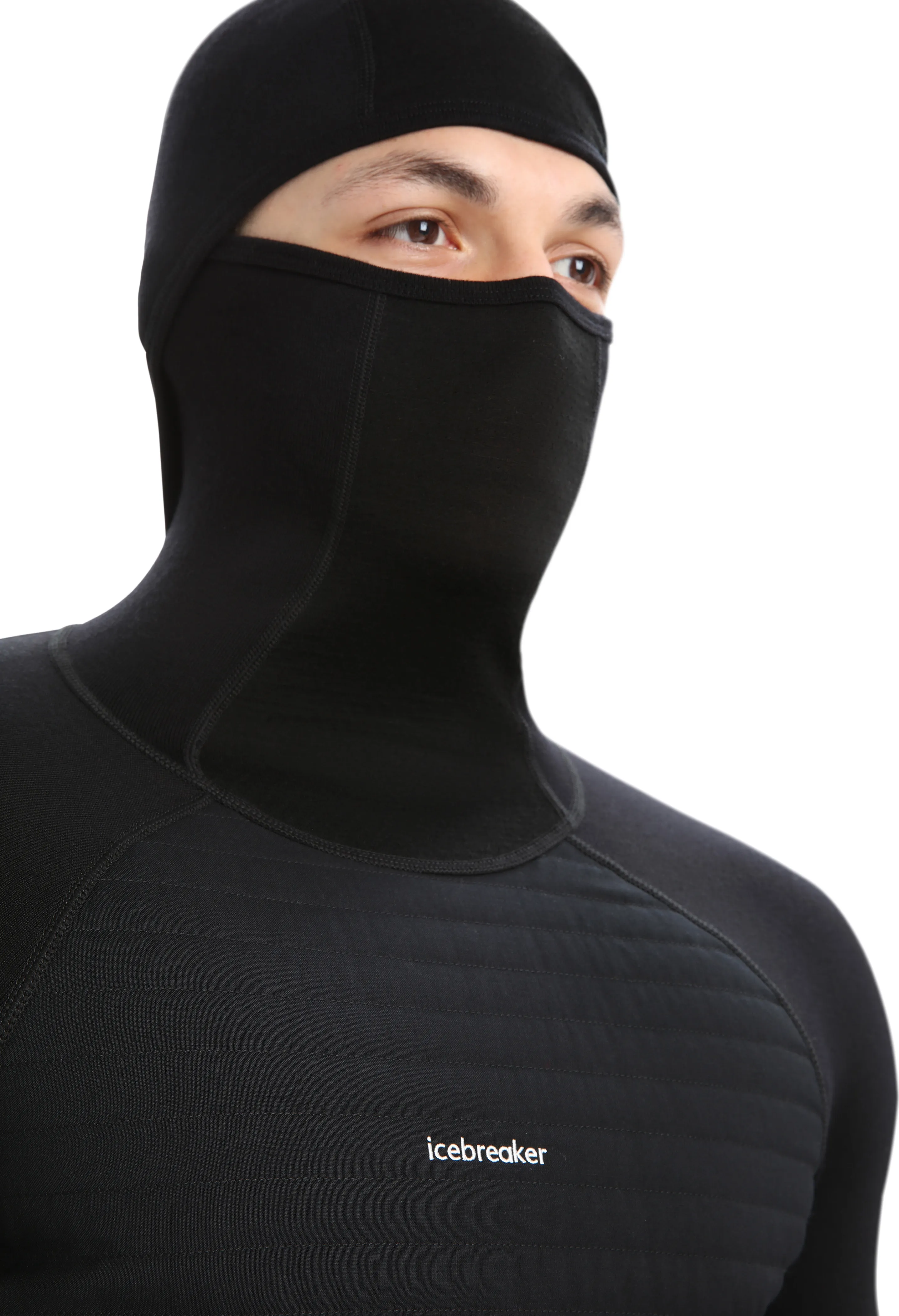 Icebreaker Men&#x27;s Zoneknit Insulated Long Sleeve Hoodie Black | Buy Icebreaker Men&#x27;s Zoneknit Insulated Long Sleeve Hoodie Black here | Outnorth