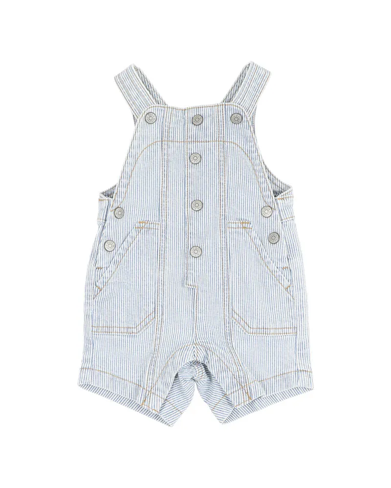 INDIGO STRIPE OVERALL