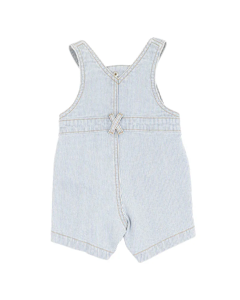 INDIGO STRIPE OVERALL