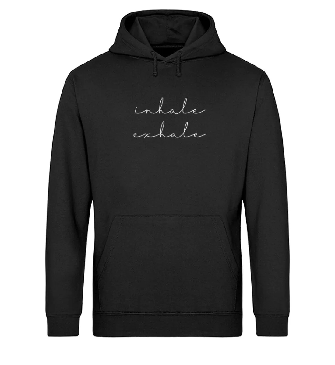 inhale exhale Bio Hoodie Unisex