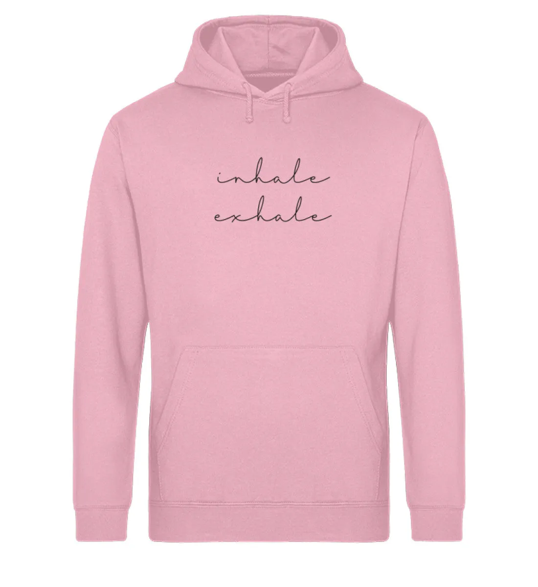 inhale exhale Bio Hoodie Unisex