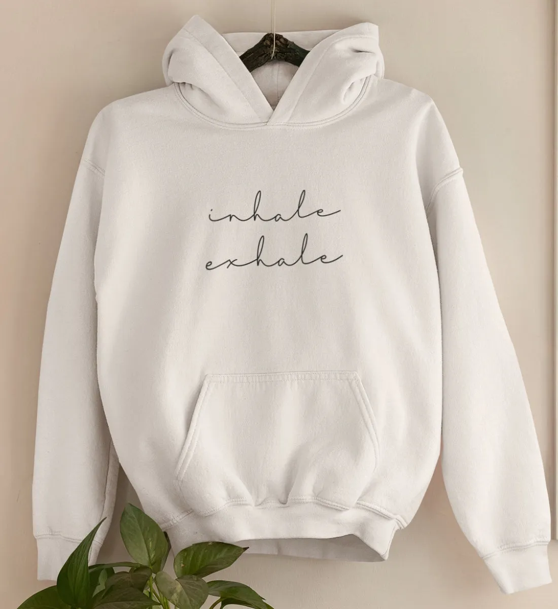 inhale exhale Bio Hoodie Unisex