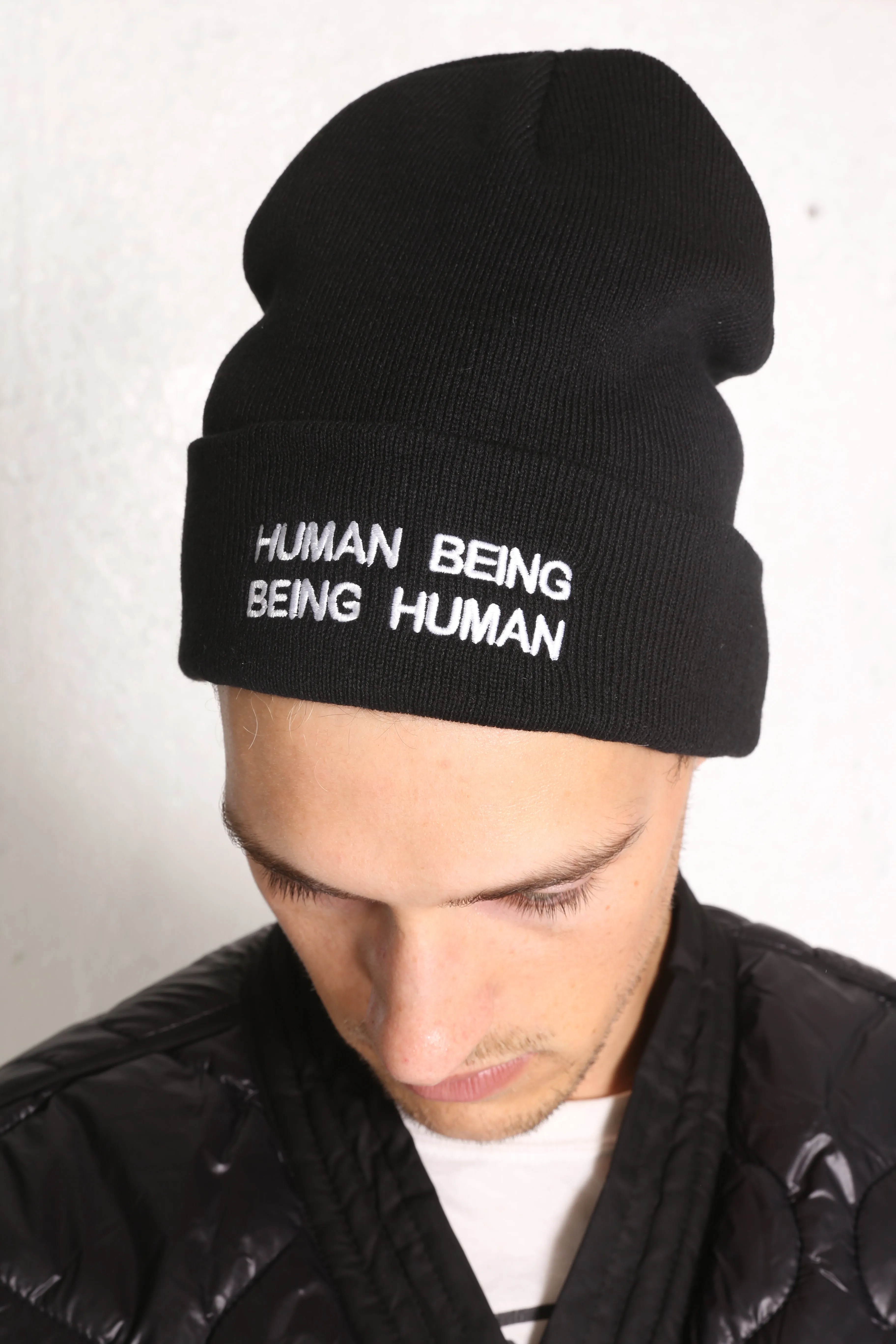 IT'S HUMAN NATURE KNIT BEANIE