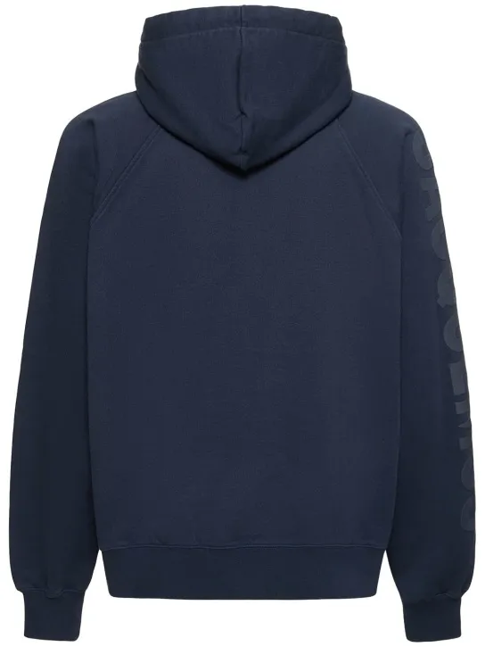 Jacquemus   Le Hoodie Typo cotton sweatshirt 