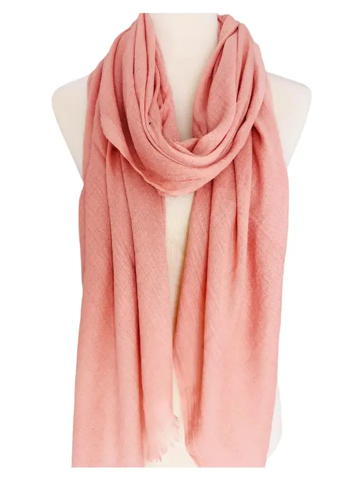 JC021301 Solid Color Super Soft Scarf
