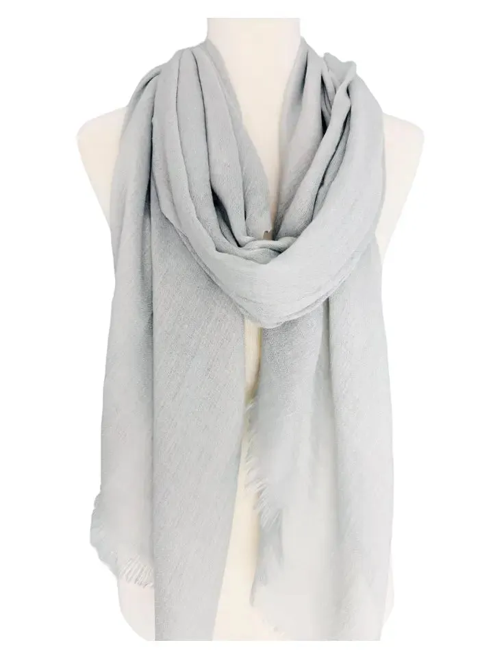 JC021301 Solid Color Super Soft Scarf