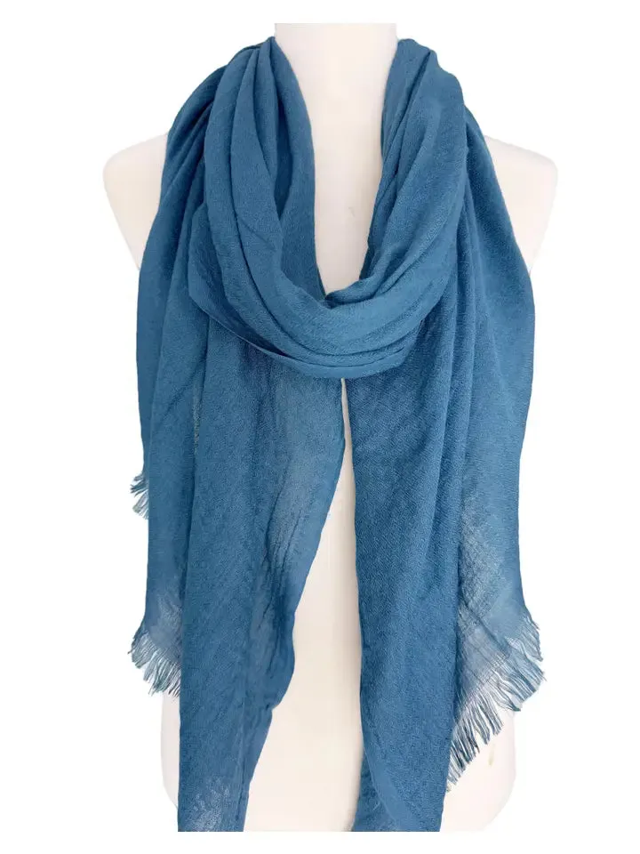 JC021301 Solid Color Super Soft Scarf