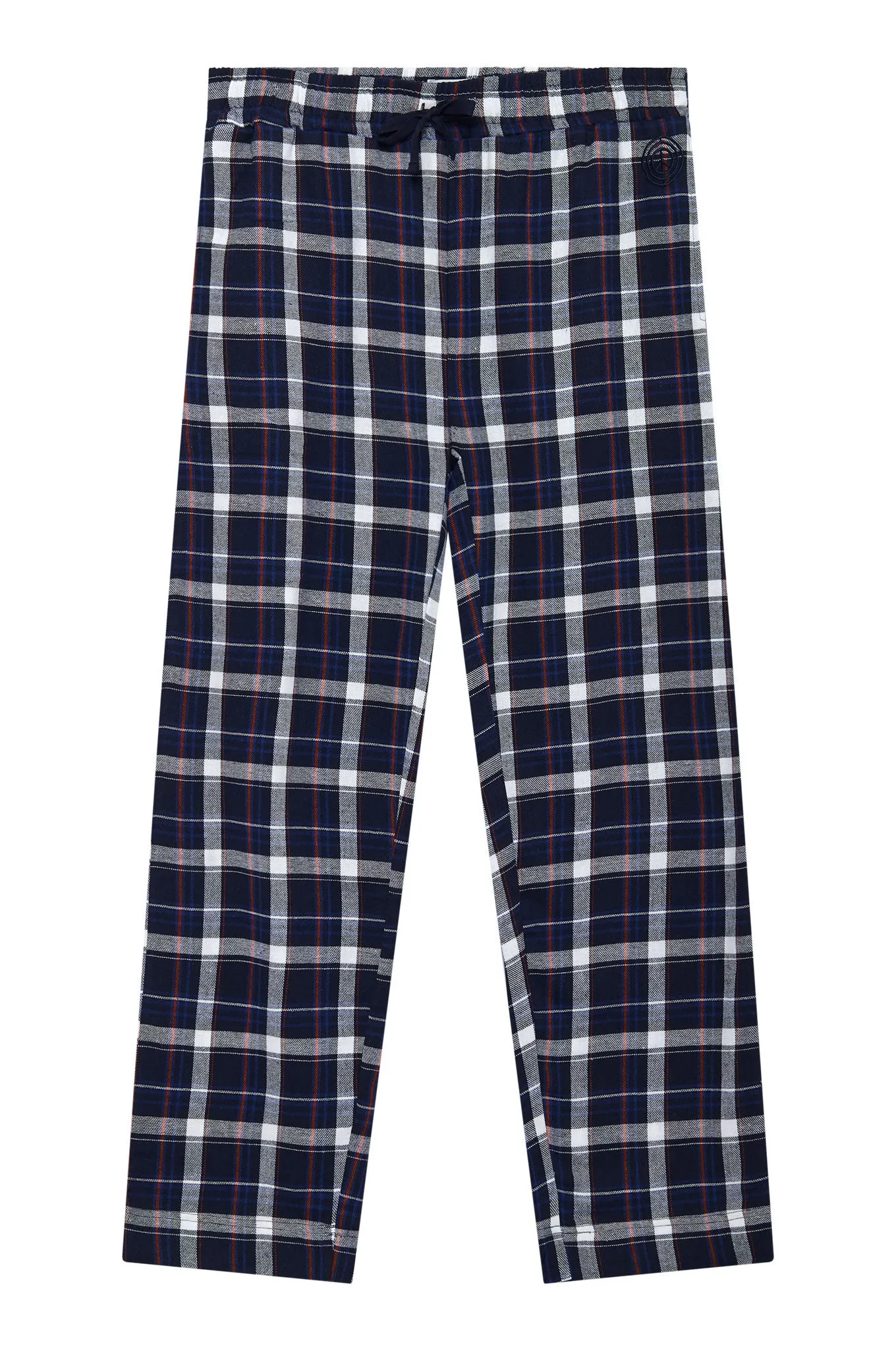 JIM JAM Mens Organic Cotton Pyjama Bottoms - Dark Navy