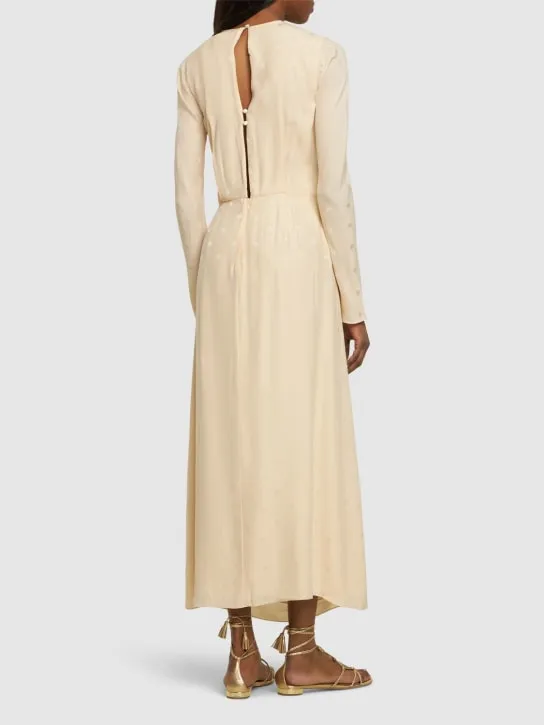 Johanna Ortiz   Hunter Of Dreams silk jacquard dress 