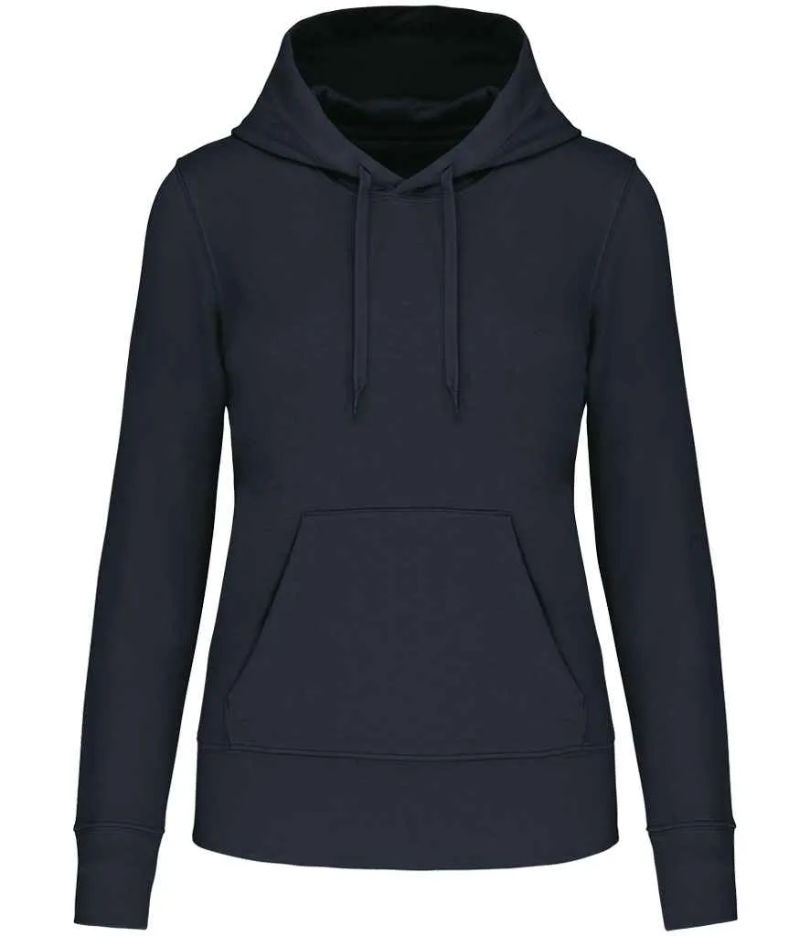 Kariban Ladies Eco Friendly Hooded Sweatshirt | Navy
