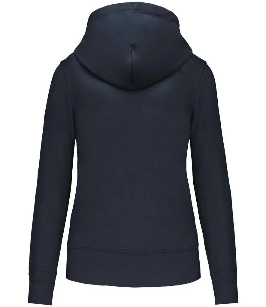 Kariban Ladies Eco Friendly Hooded Sweatshirt | Navy