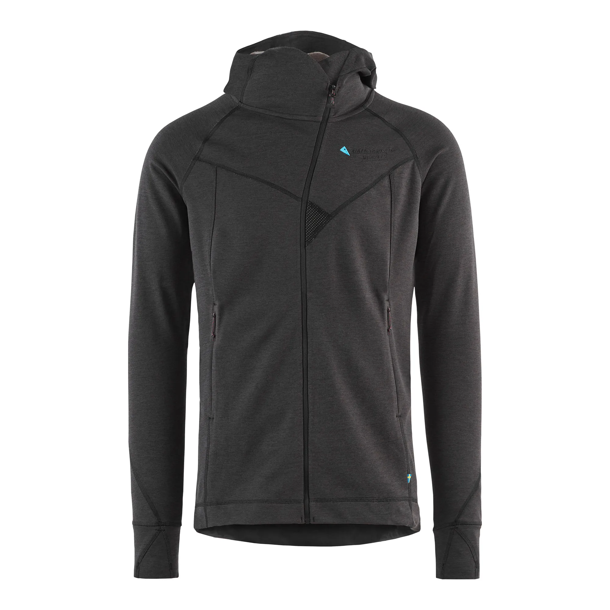 Klättermusen Njorun 2.0 Hoodie Men&#x27;s Raven | Buy Klättermusen Njorun 2.0 Hoodie Men&#x27;s Raven here | Outnorth