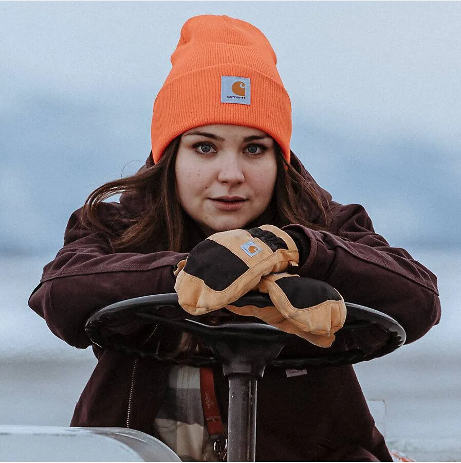 KNIT CUFFED BEANIE
