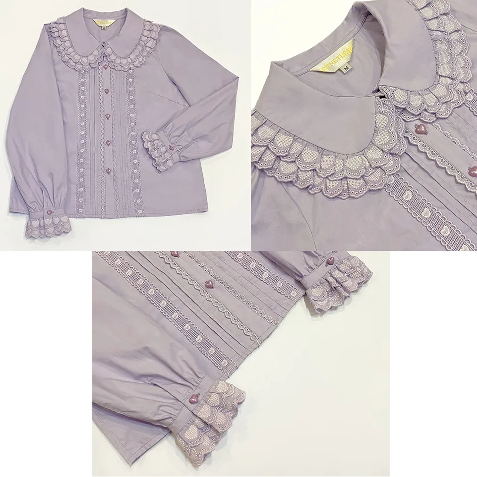 Lace Heart Blouse