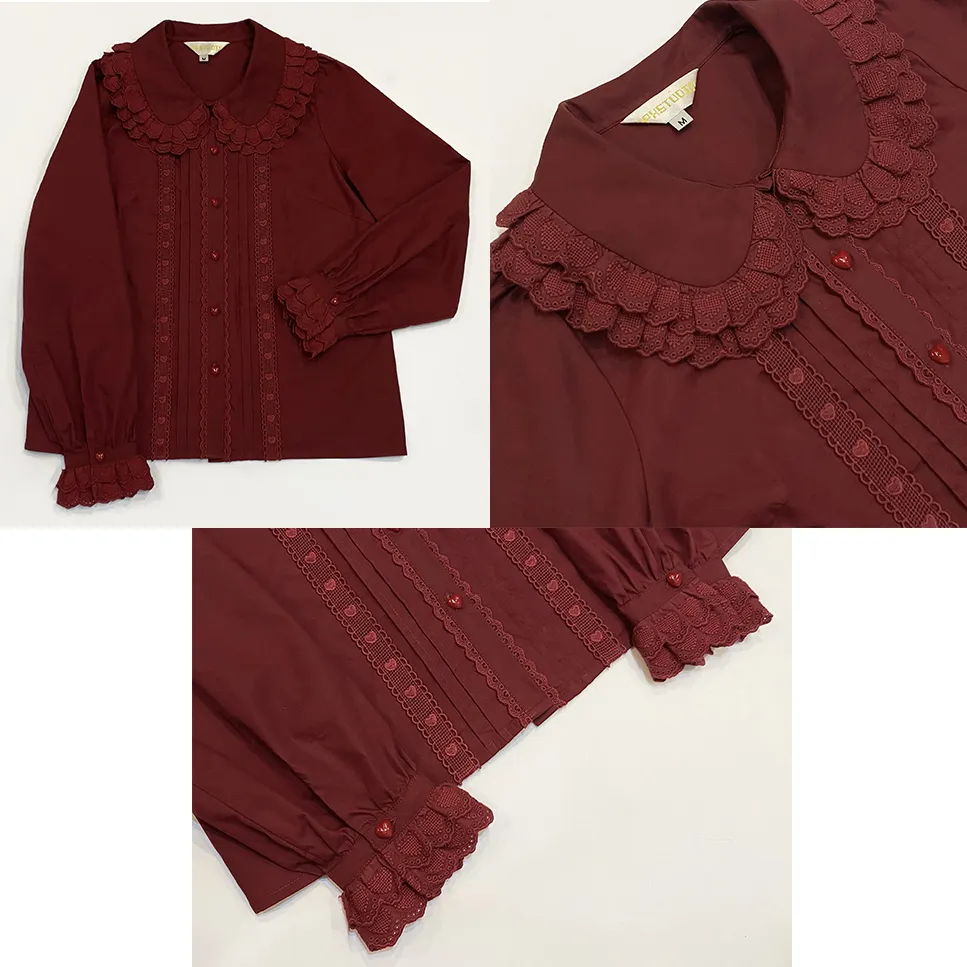 Lace Heart Blouse
