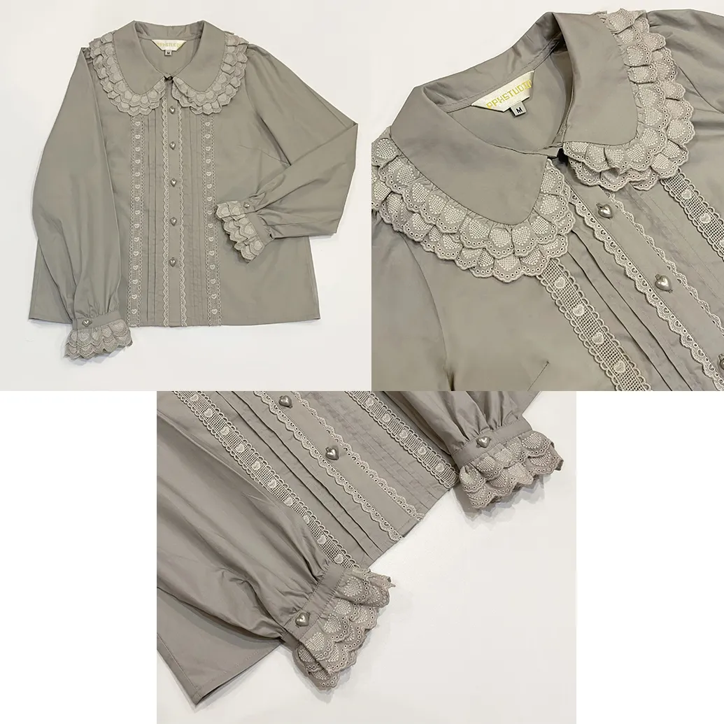 Lace Heart Blouse