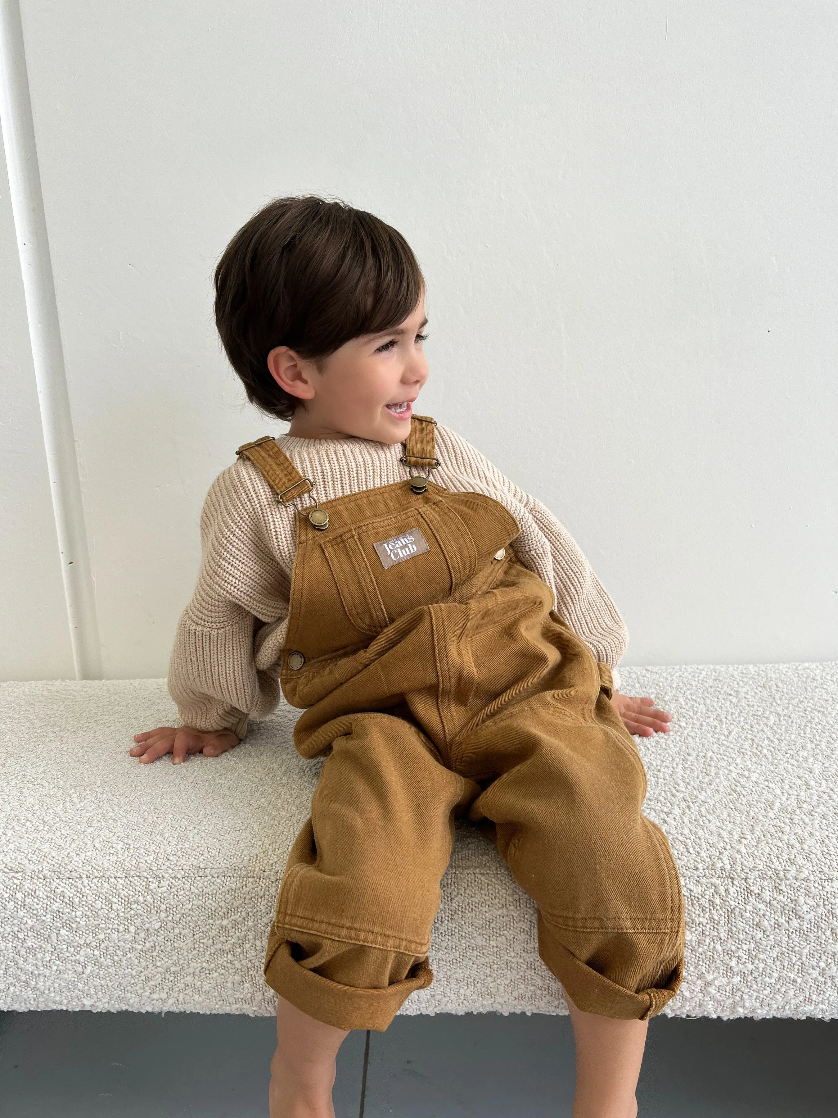 【LAST TWO】Carpenter Overall - Faded Tan