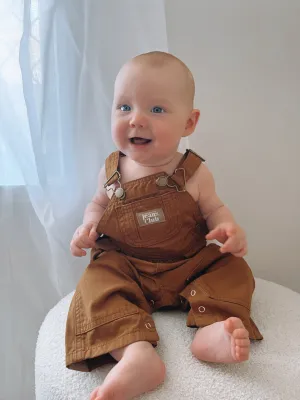 【LAST TWO】Carpenter Overall - Faded Tan