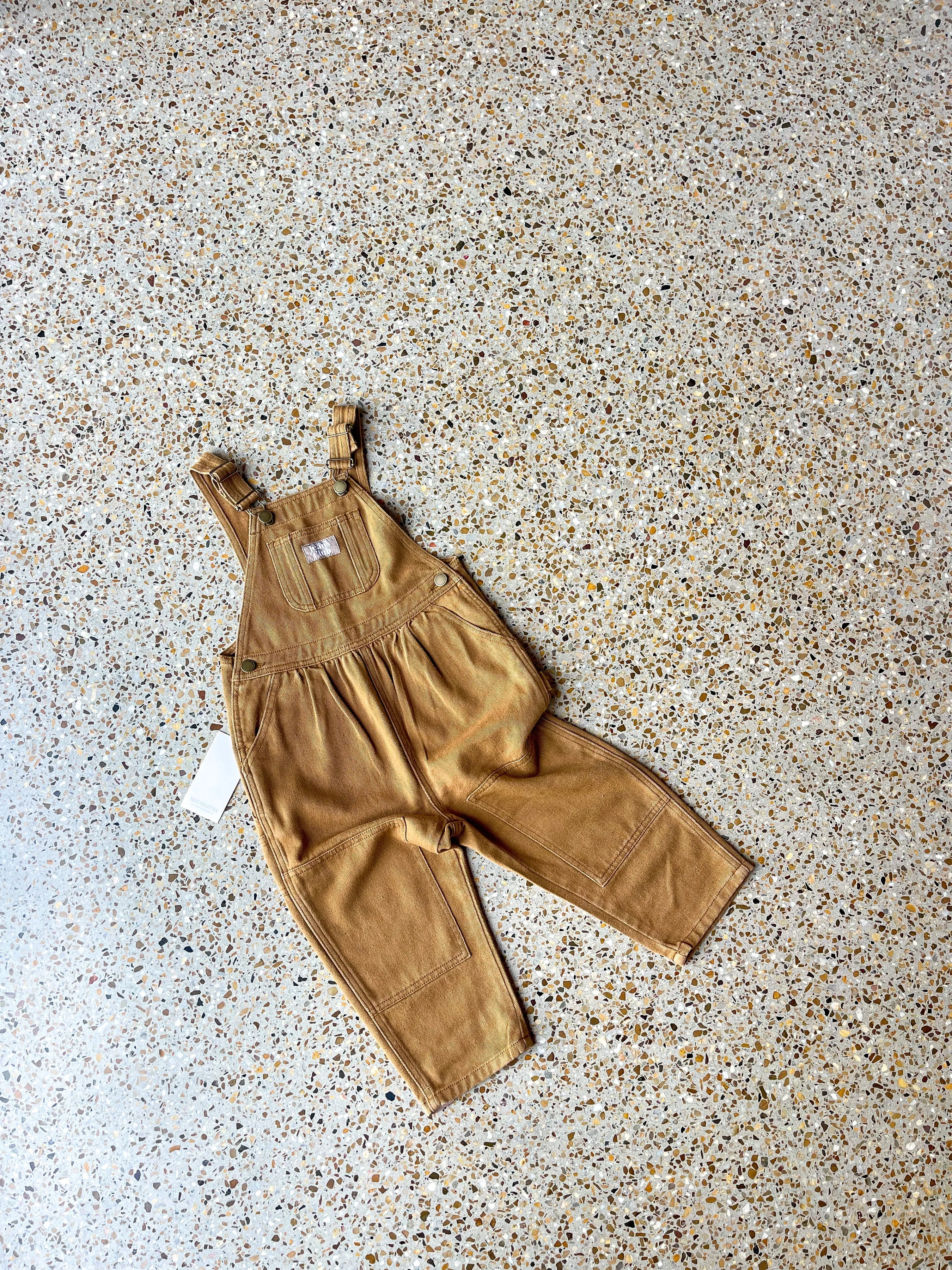 【LAST TWO】Carpenter Overall - Faded Tan