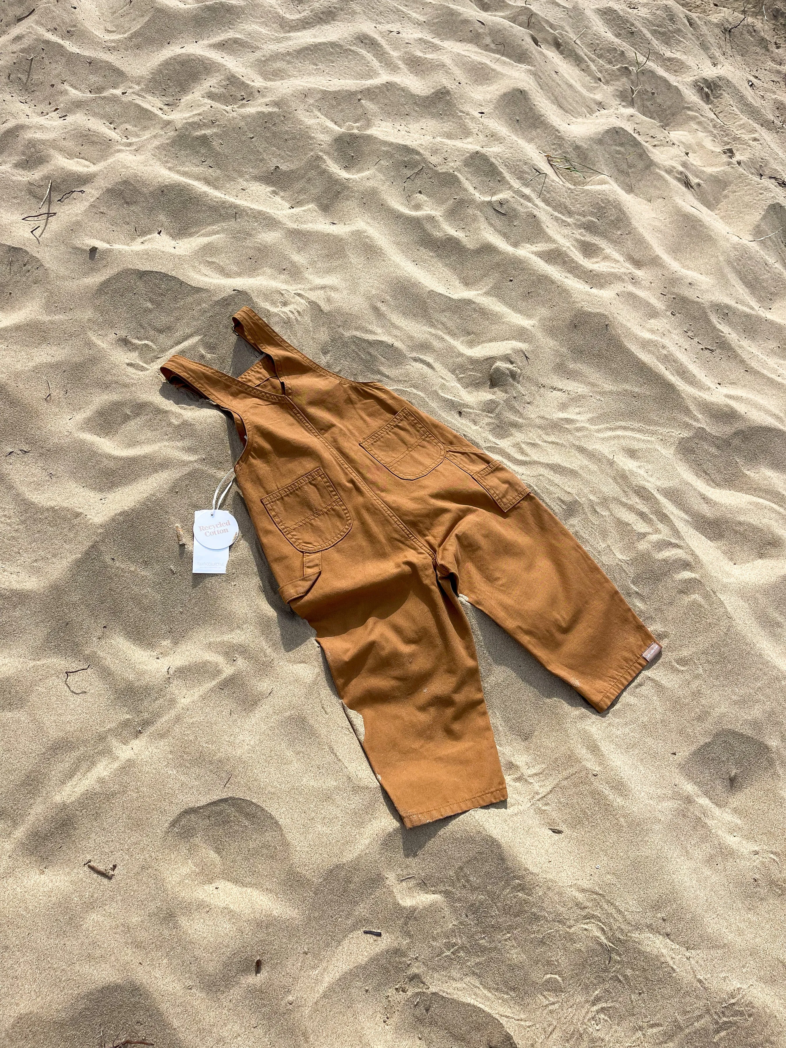 【LAST TWO】Carpenter Overall - Faded Tan