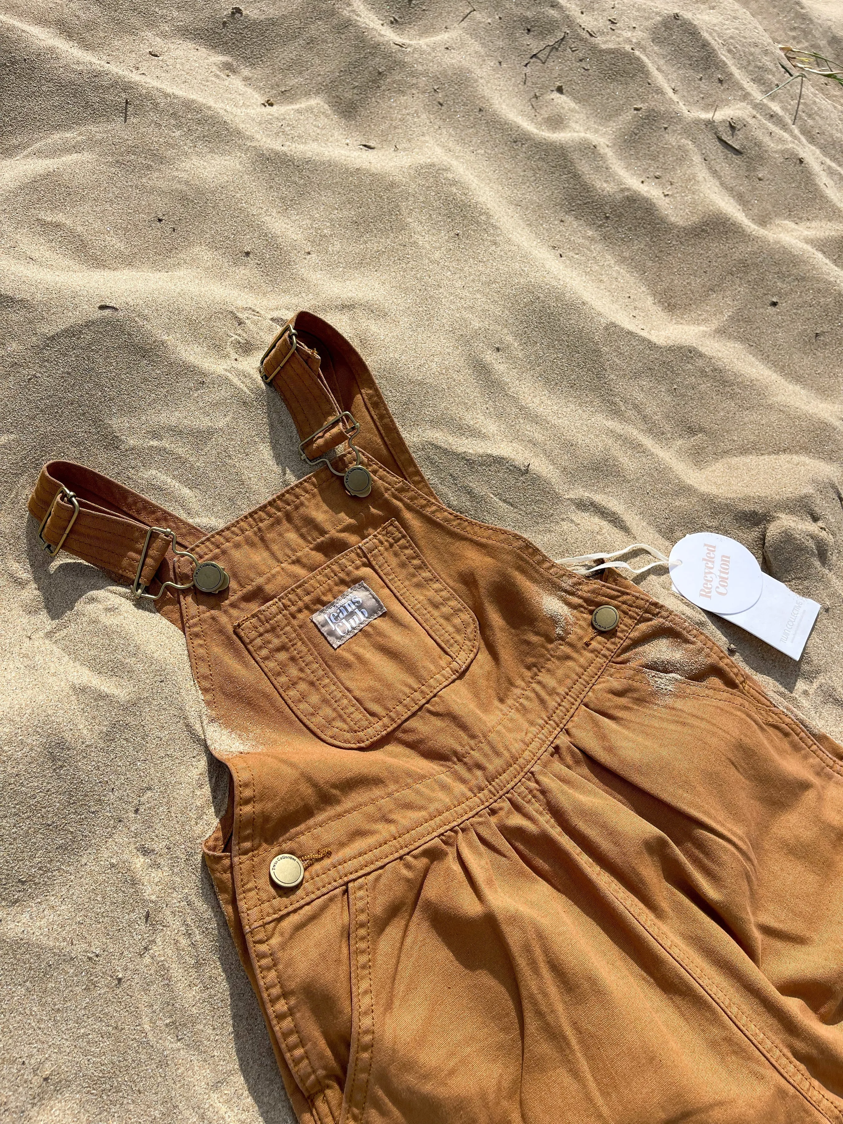 【LAST TWO】Carpenter Overall - Faded Tan