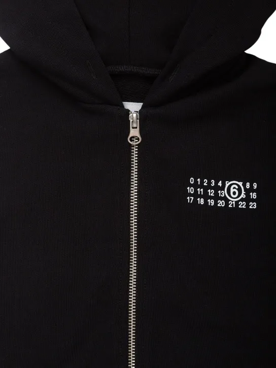MM6 Maison Margiela   Sleeveless cotton sweatshirt hoodie 