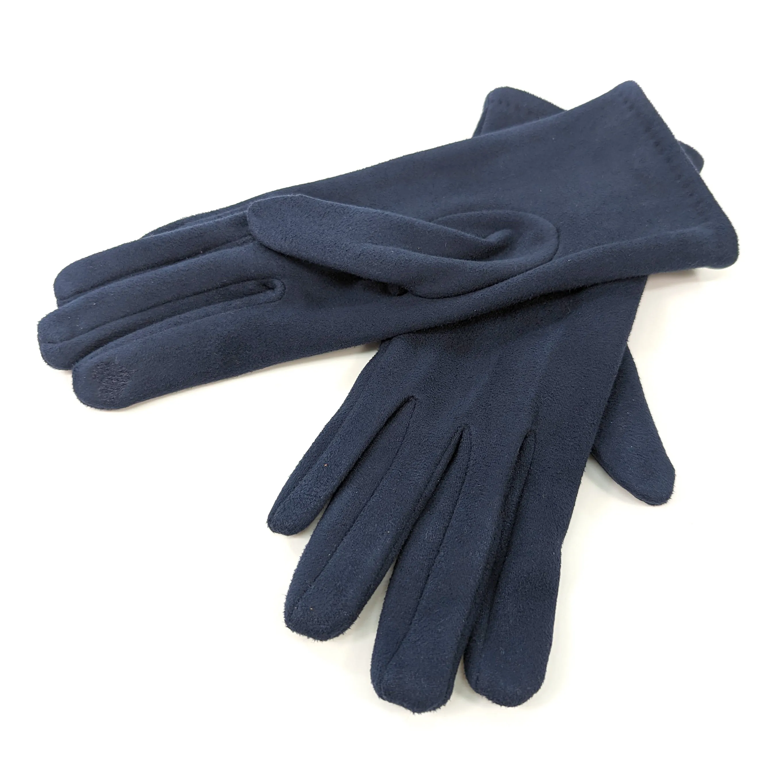 Multi Striped Two in One Gloves - Midnight Ice Cream