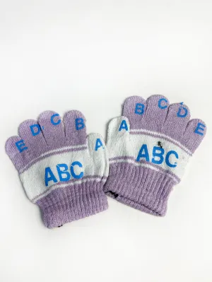 Multicolor Newborn Winter Gloves / Warm Children's Gloves / Unisex Full Finger Gloves KG07
