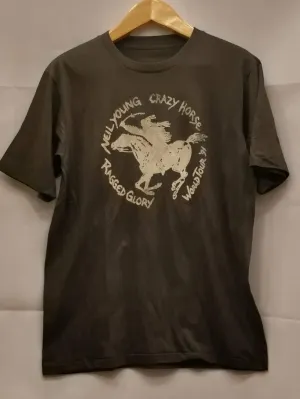 Neil Young Crazy Horse 'Ragged Glory World Tour '91' T-Shirt: Unleash the Raw Power of Rock 'n' Roll