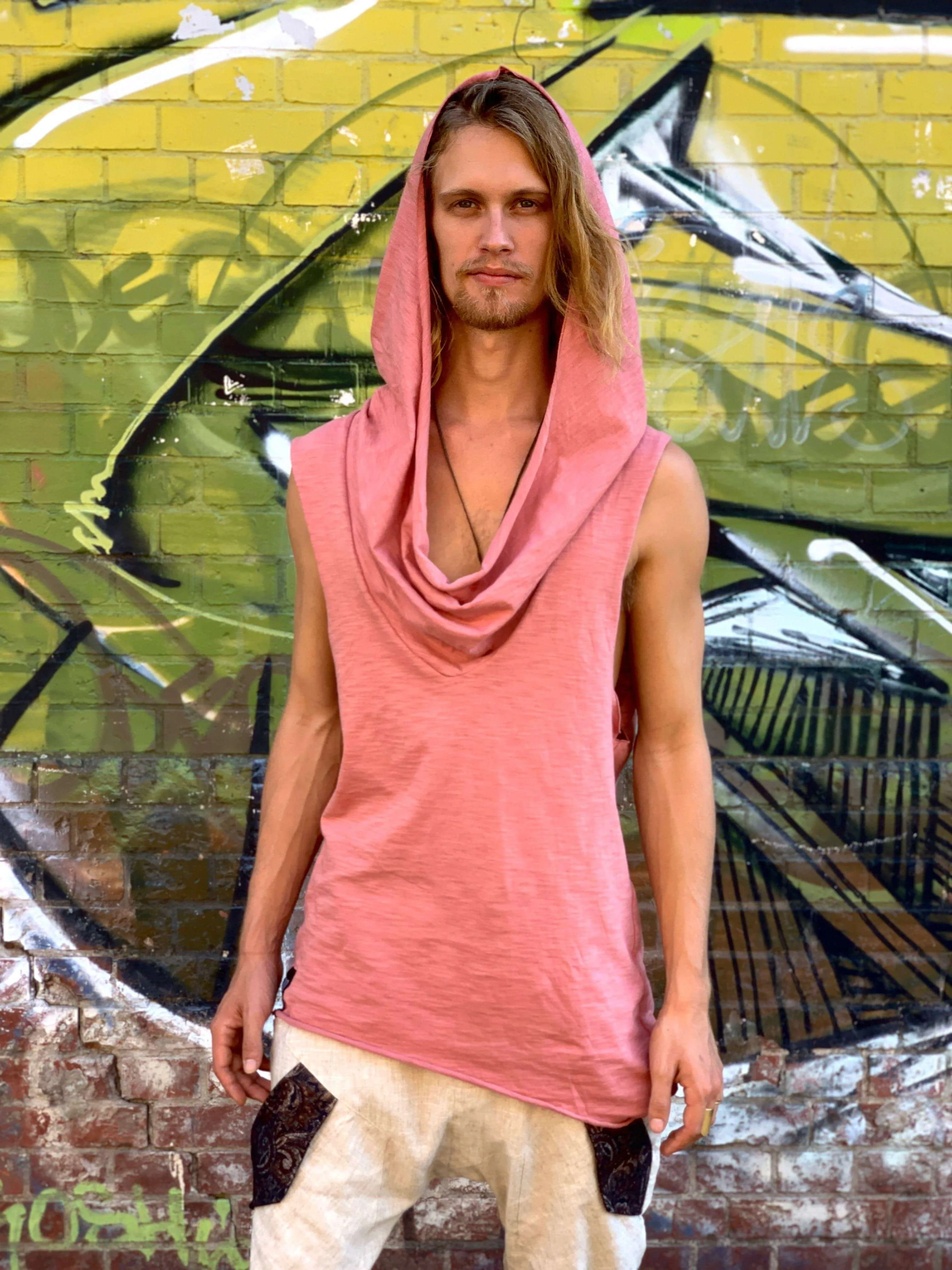 NOMAD Organic Cotton - Boho Ninja Assassin Summer Sleeveless T-shirt