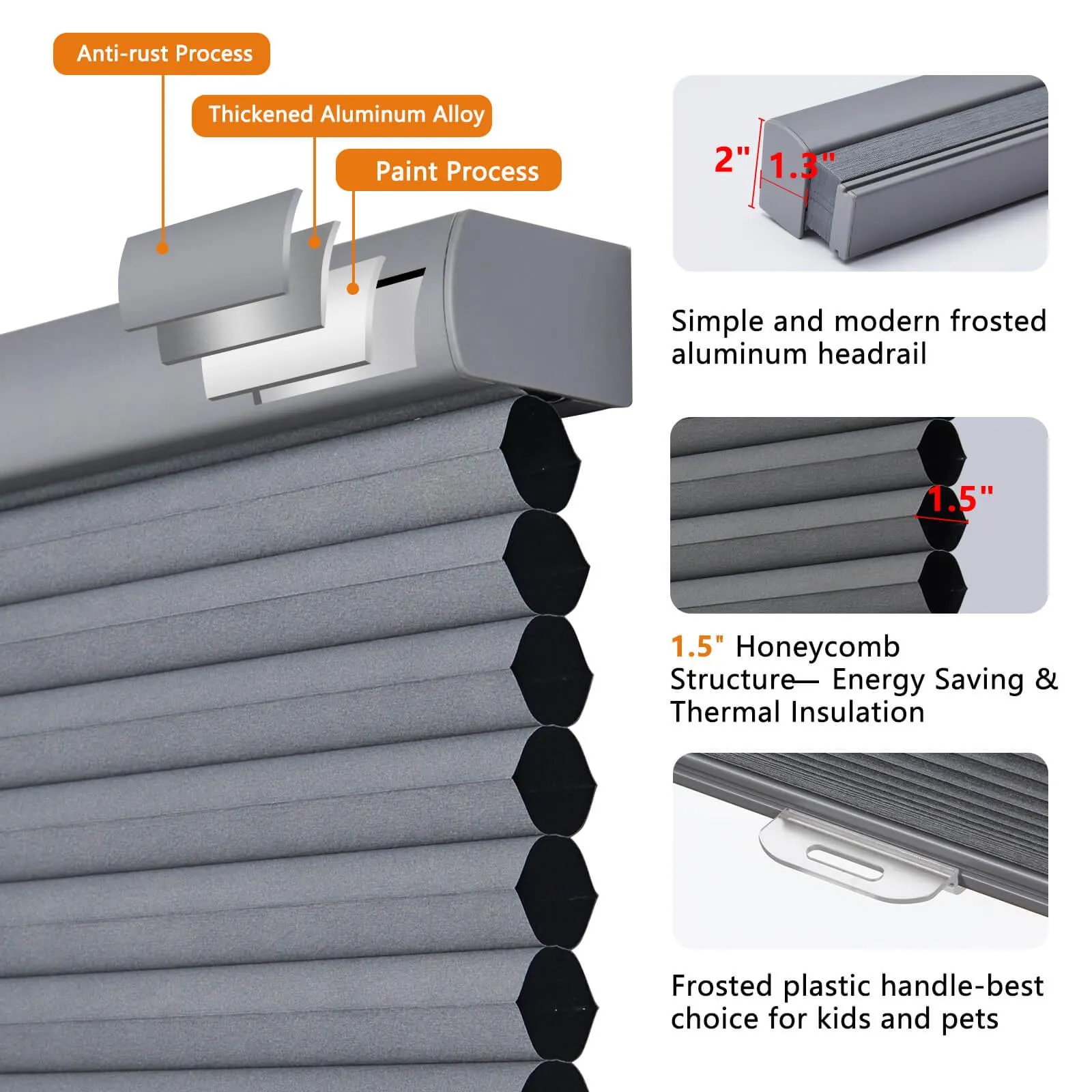 Persilux Custom Eco-Friendly Honeycomb Shades