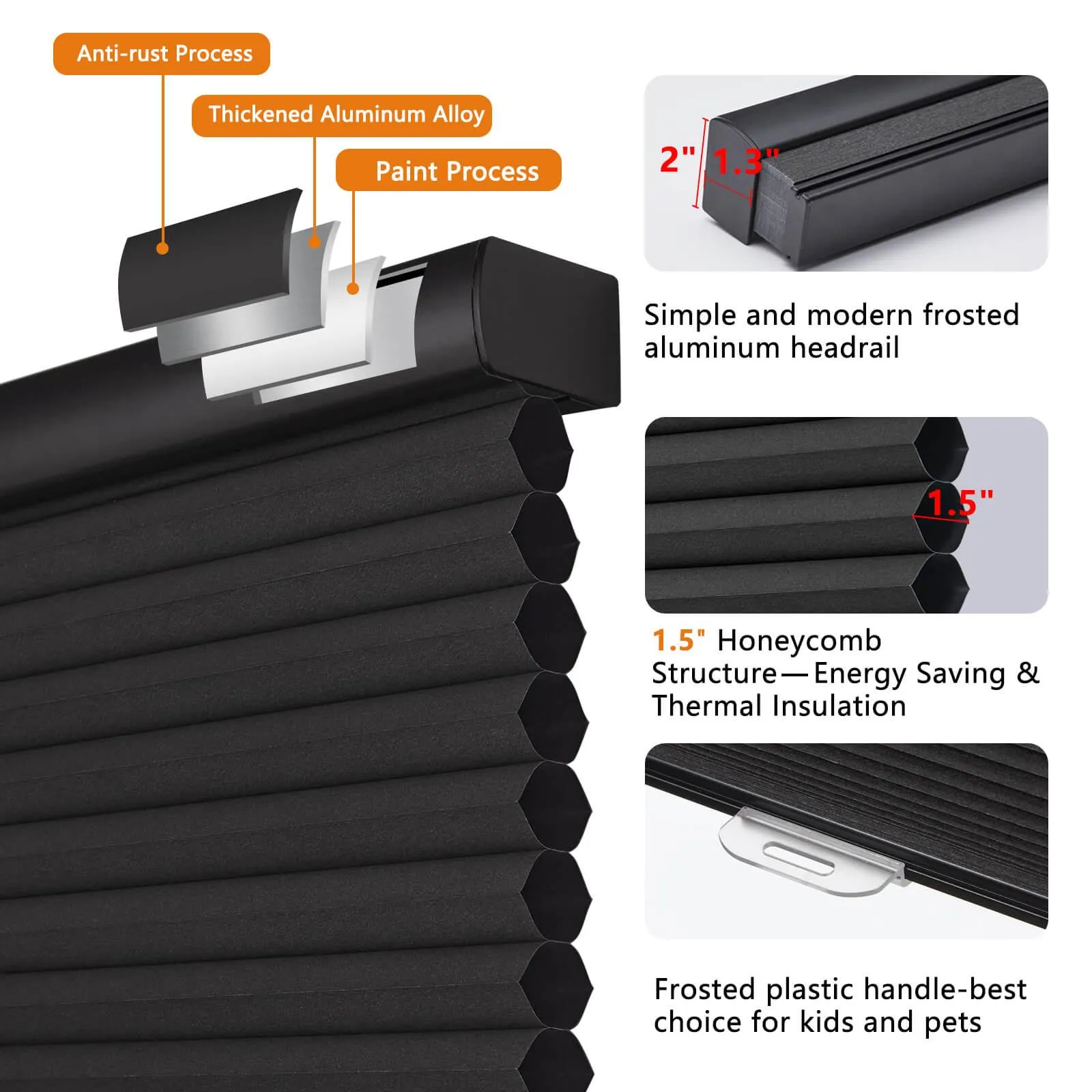 Persilux Custom Eco-Friendly Honeycomb Shades