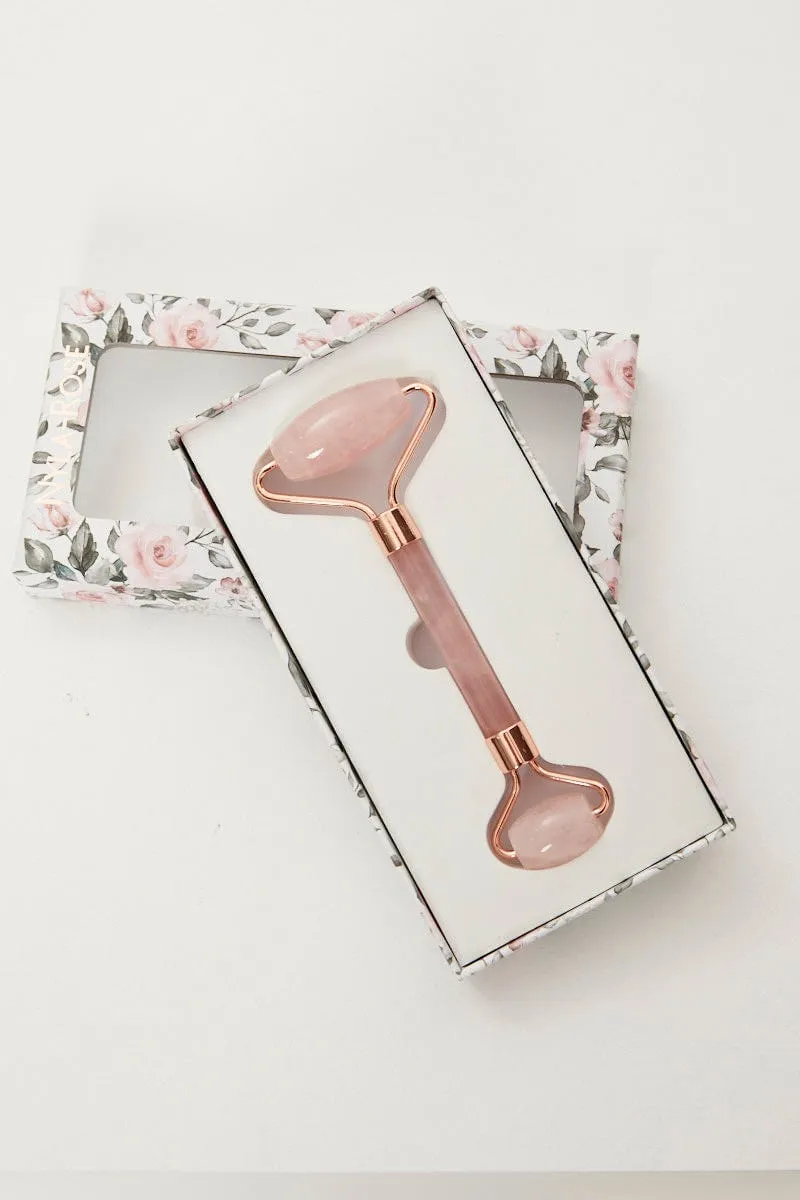 Pink Mothers Day Pink Quartz Facial Massager In A Box