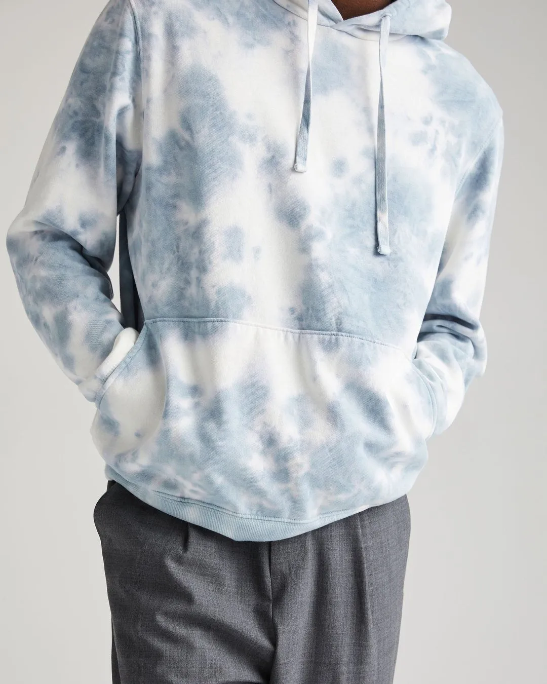 Richer Poorer Rec Hoodie Blue Mirage