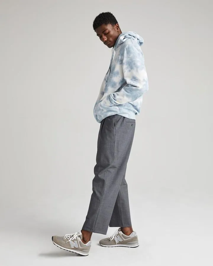 Richer Poorer Rec Hoodie Blue Mirage