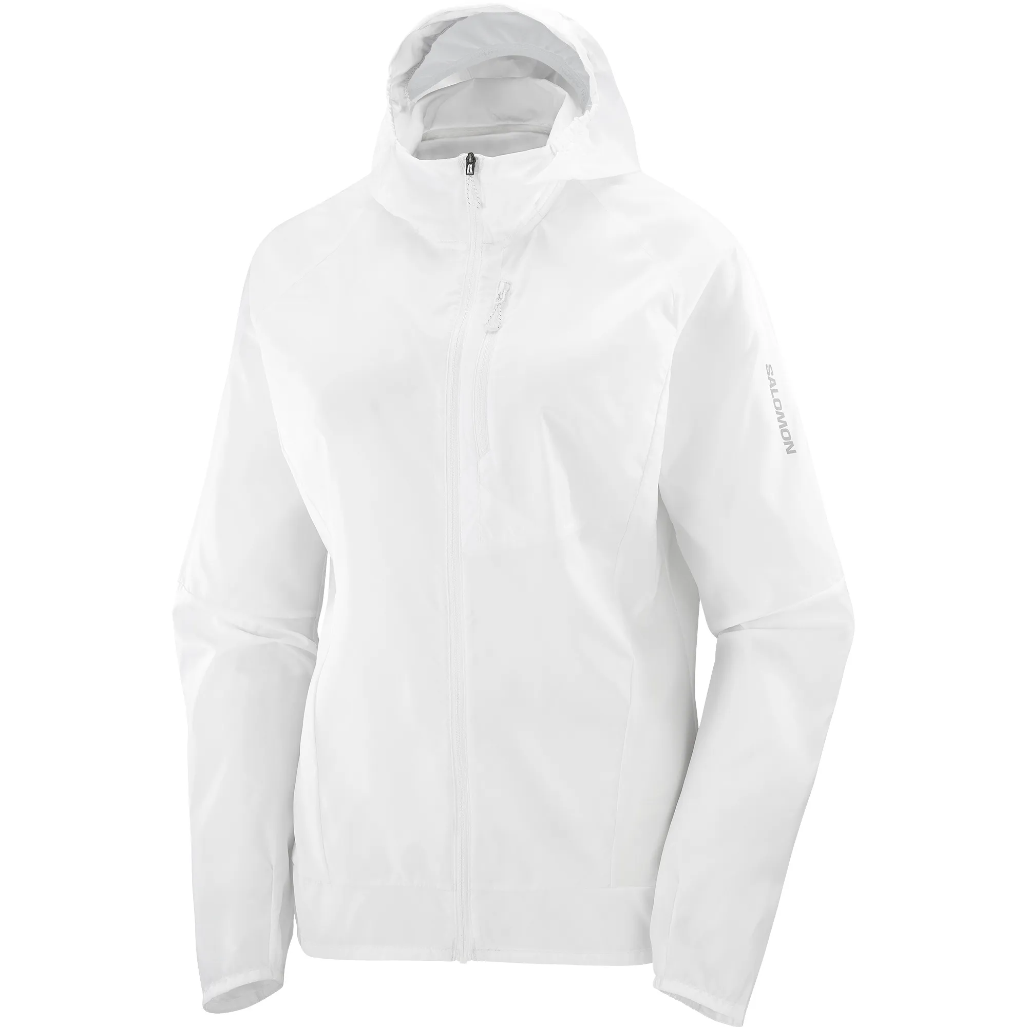 Salomon Women&#x27;s Bonatti Cross Full Zip Hoodie White | Buy Salomon Women&#x27;s Bonatti Cross Full Zip Hoodie White here | Outnorth