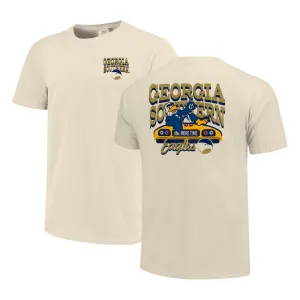 School Bus Mascot Tee - Comfort Colors Ivory