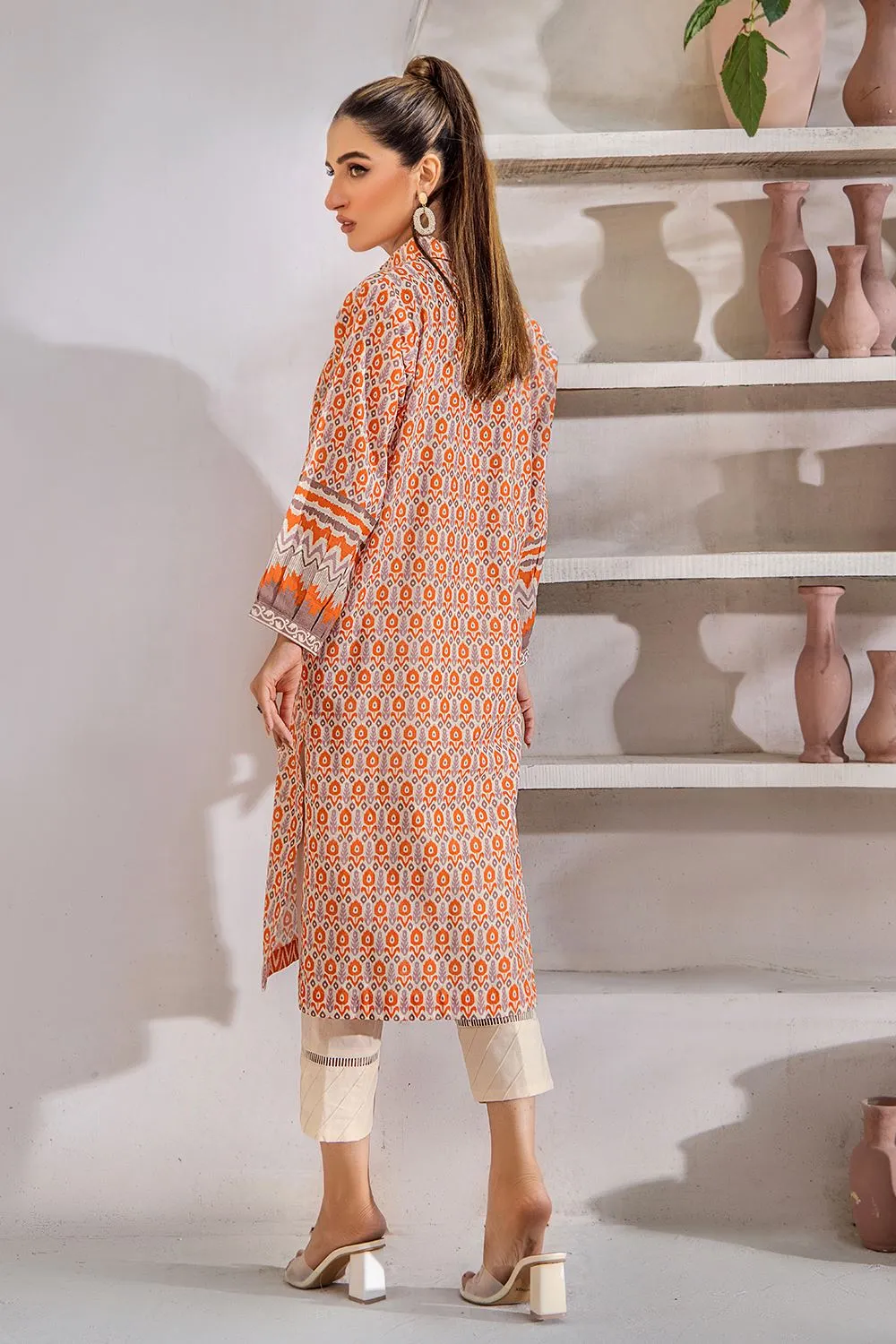 Stitched Self Jacquard Shirt DR-2303