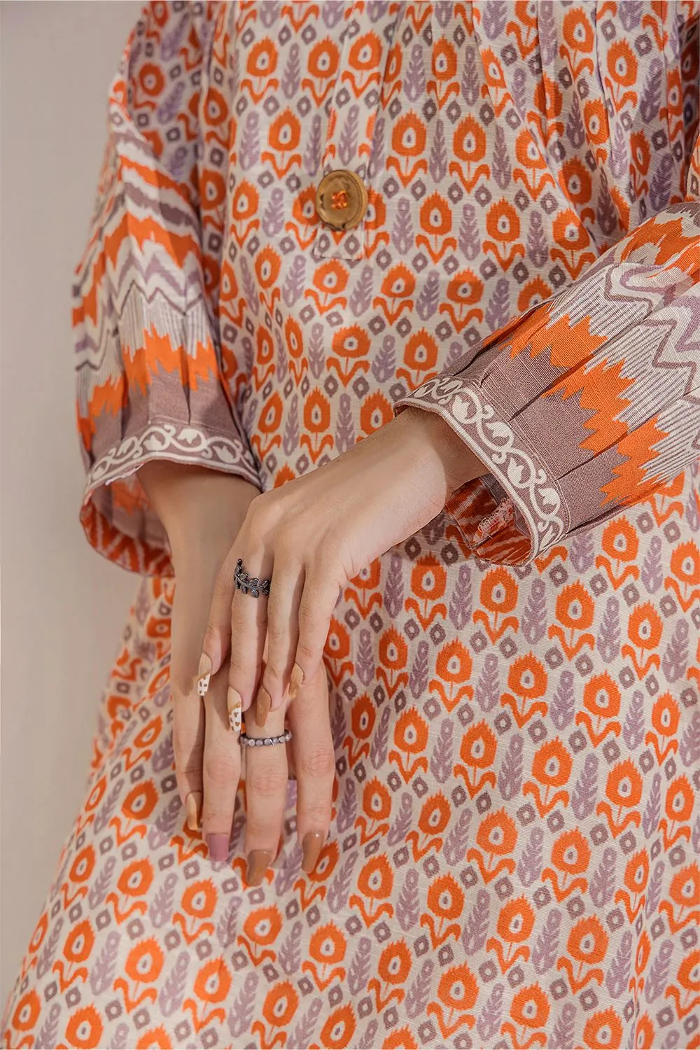 Stitched Self Jacquard Shirt DR-2303