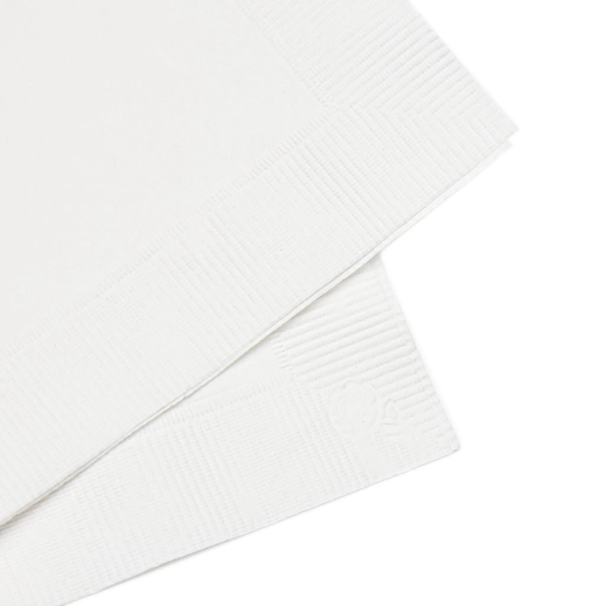 White Coined Napkins
