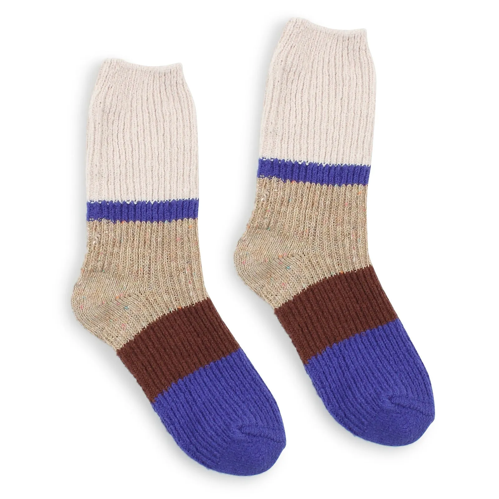 Women Wool Malson Franc Socks (Crew 3 Pairs) XJ 13