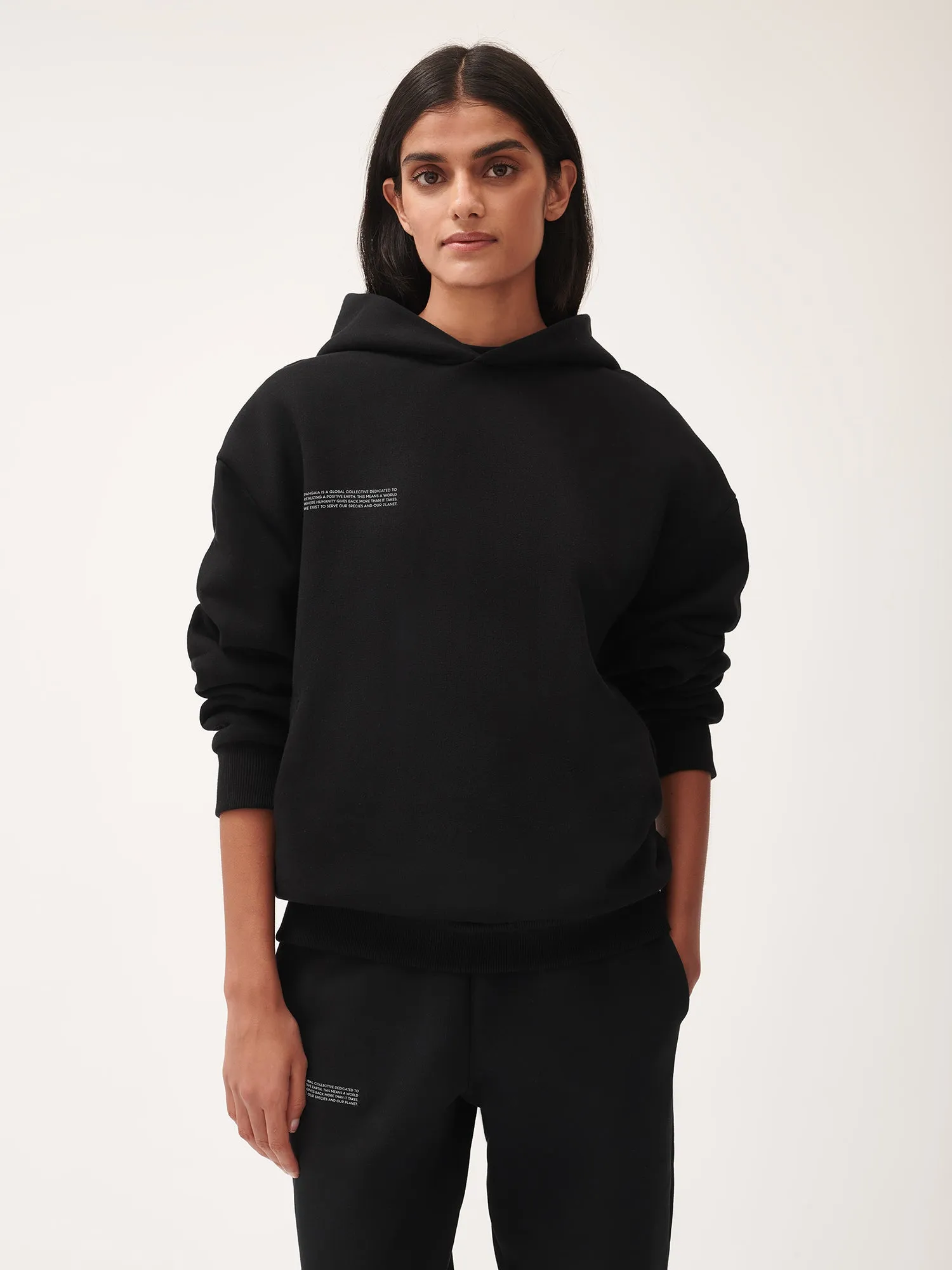 Womens 365 Heavyweight Hoodie—black